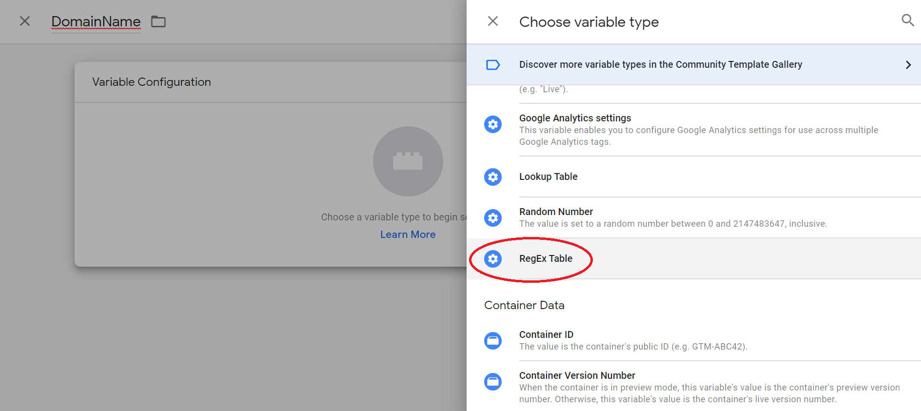 Installation Guide: Creating new variable